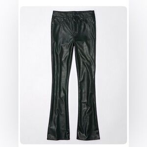 AE STRETCH VEGAN LEATHER
SUPER HIGH-WAISTED PANTS